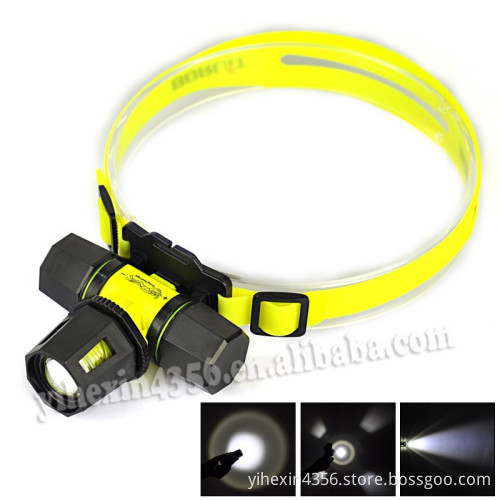 Cree T6 1800 Lumen High Bright LED Diving Headlamp